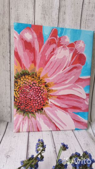 Хризантема Картина на холсте