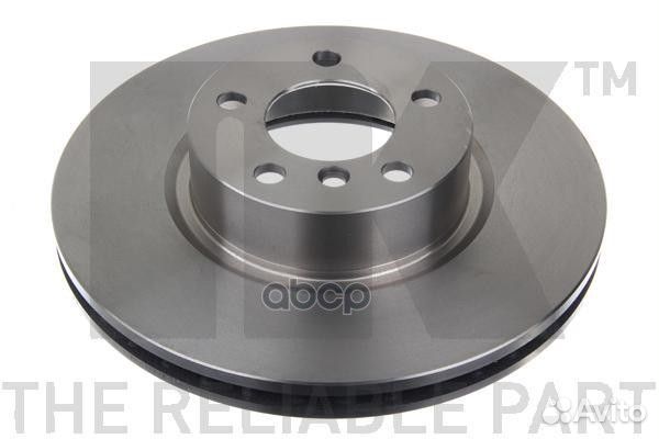 Диск тормозной BMW X3 F25 10- передний вент.D3