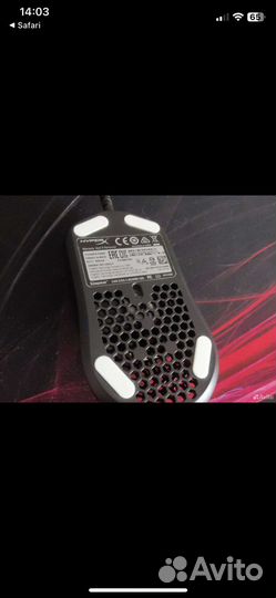 Игровая мышь hyperx pulsfire haste