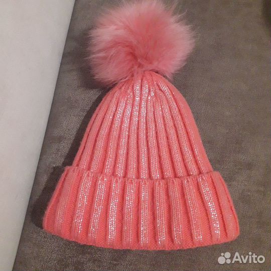 Зимняя шапка для девочки