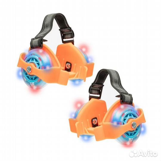 Роликовые коньки на обувь детские