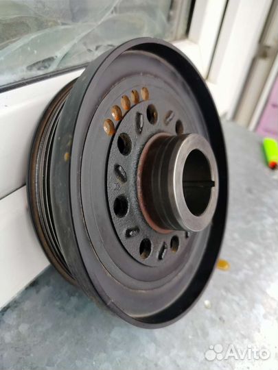 Шкив коленвала kia sorento,спортейдж3,хендай ix 35