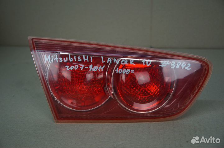 Фонарь Левый Mitsubishi Lancer X 07-2011 дорест