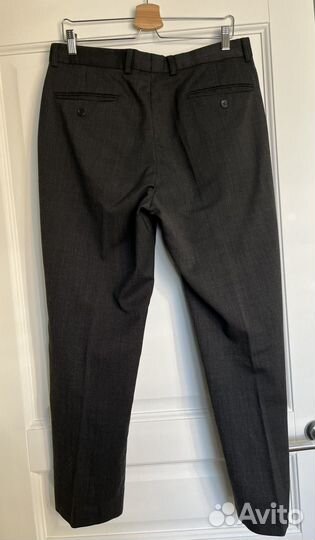 Брюки серые мужские