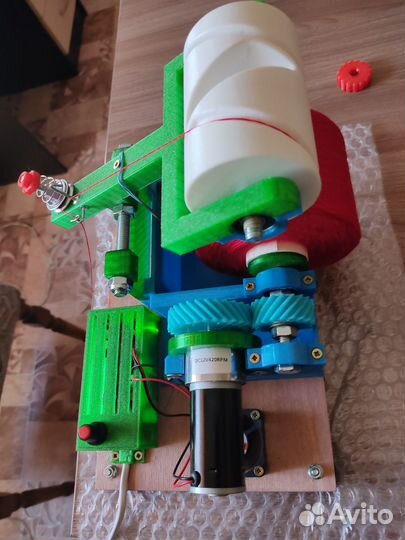 Моталка для пряжи на втулку электрическая