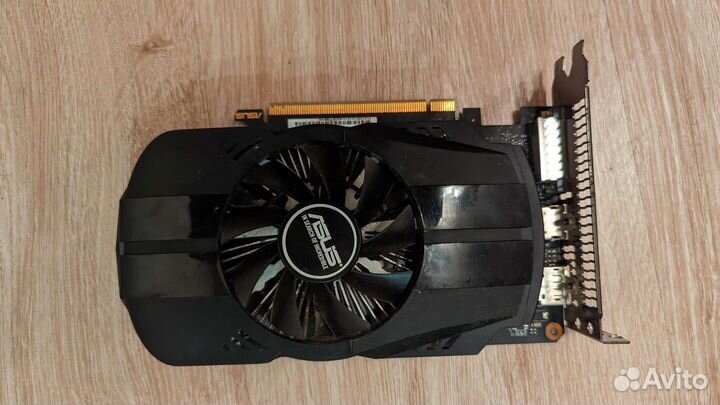 Видеокарта gtx 1050 ti Asus 4Gb