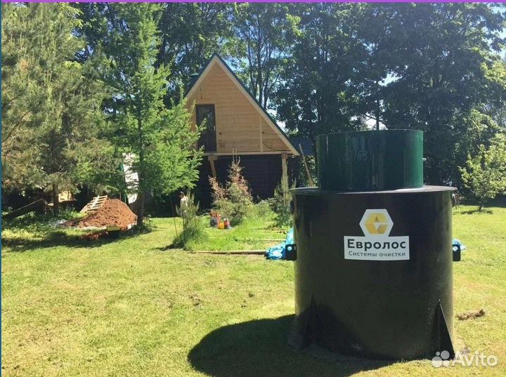 Септик без откачки от производителя + гарантия