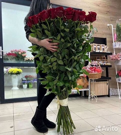 Высокие розы Гигантские розы с доставкой