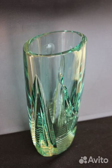 Ваза Космос Спутник Ракета Цветная СССР