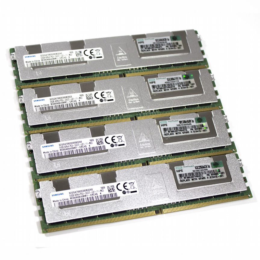 [809085-091] Ddr4 64gb Hp 2400mhz Для Hp Gen9 809085-091