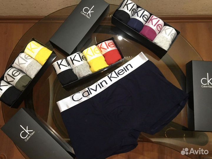 Трусы ck мужские боксеры хлопок