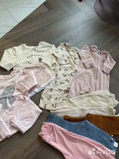 Пакет вещей для девочки 74-80