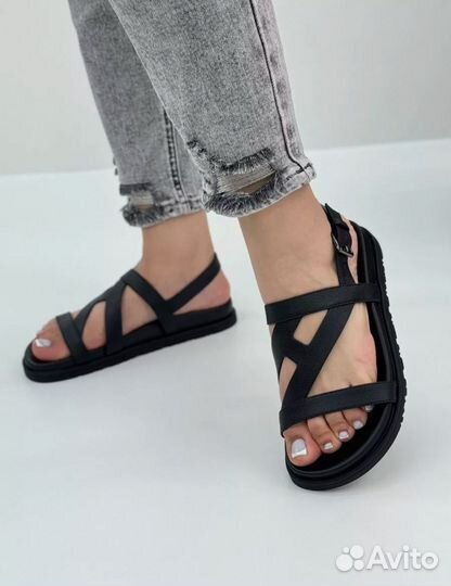 Сандалии женские чёрные 36 - 41