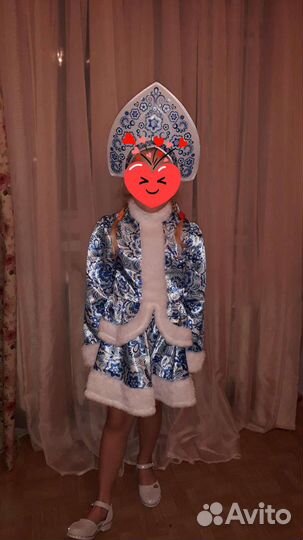 Костюм снегурочки для девочки