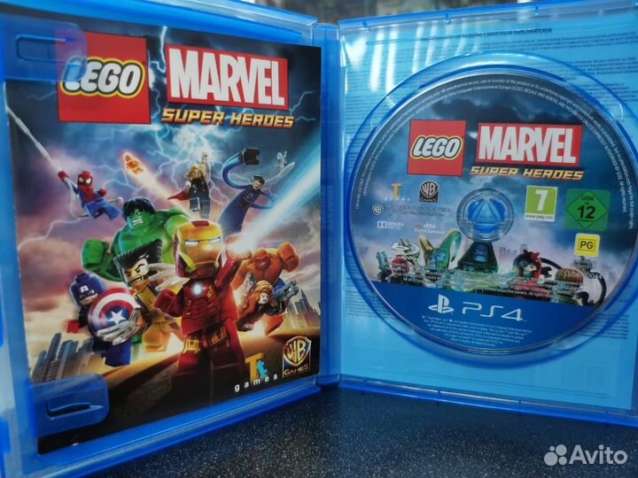 Lego Marvel Super Heroes PS4 (Б/У)