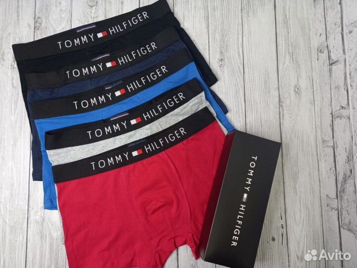 Мужские трусы tommy hilfiger комплект 5 шт