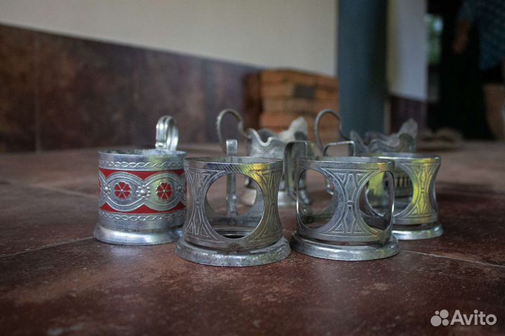 Подстаканники антиквариат