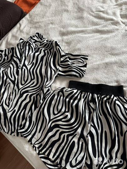 Летний костюм, шорты H&M, 44