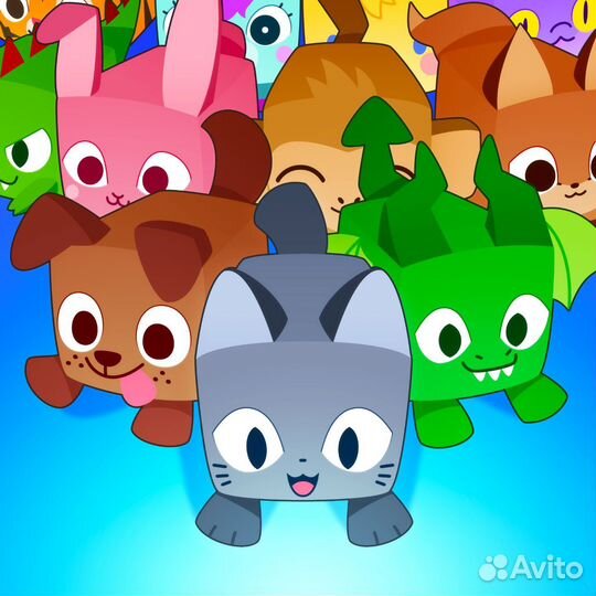 Любой пет на заказ в игре pet simulator 99