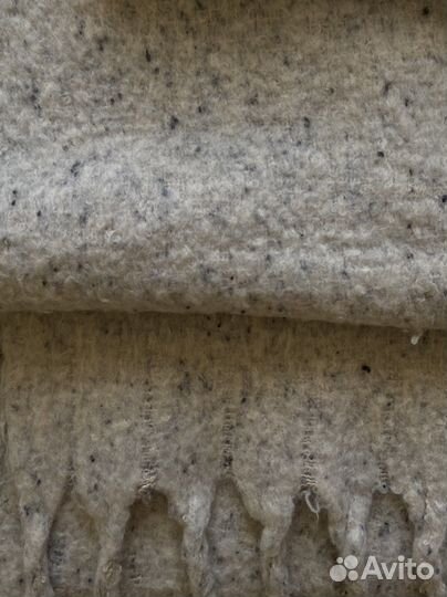 Объемный шарф и шапка тёплые