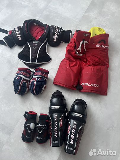 Хоккейная форма размер JR, баул, нат. белье новое