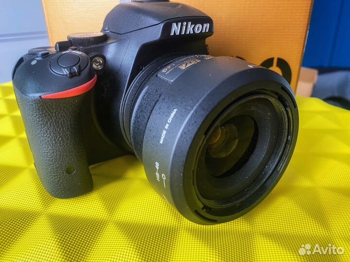 Nikon D5500 + объектив af-s dx nikkor 35mm f/1.8g