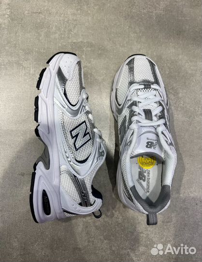 Оригинал New Balance 530 Белые Кроссовки