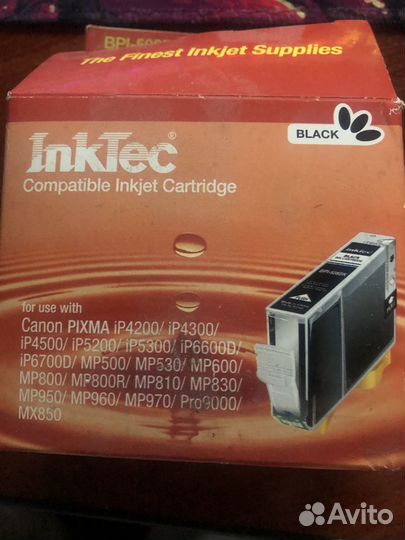 Картридж чёрный InkTec BPI-508BK black