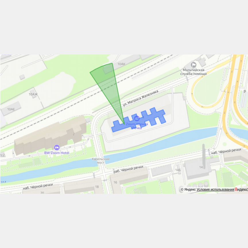 1-к. апартаменты, 38,6 м², 6/13 эт.