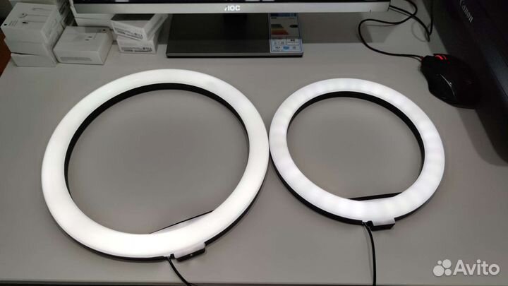 Кольцевые лампы 26 и 33см