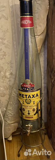 Бутылка 3 л с краном и подставкой