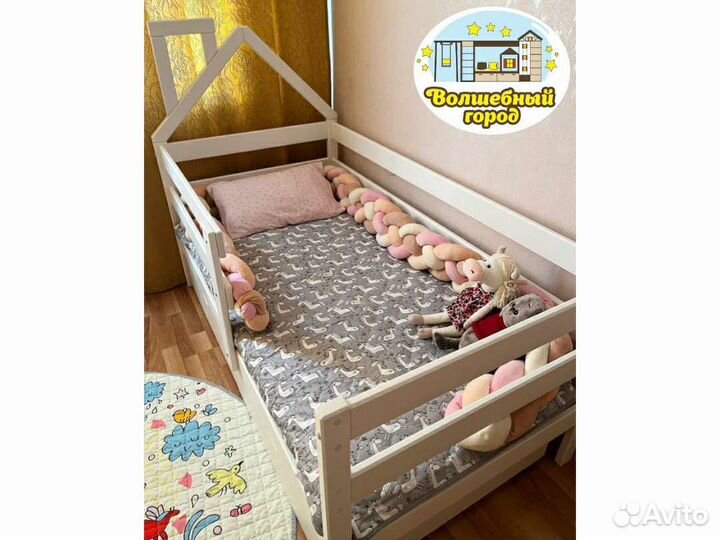 Детская кровать Соня Мини Домик. Мы в Волгограде