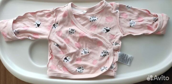 Комплект для новорожденного 2шт 56р (0-3 месяцев)