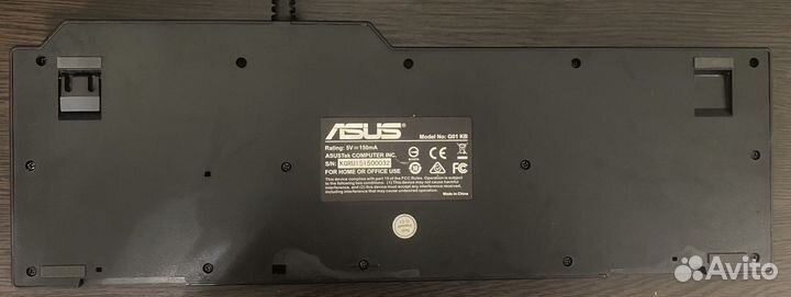 Игровая клавиатура asus g01 kb