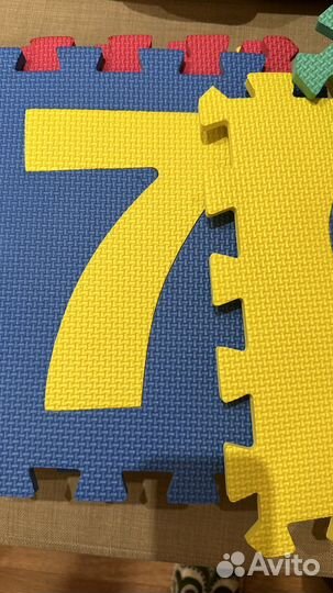 Развивающий коврик пазл