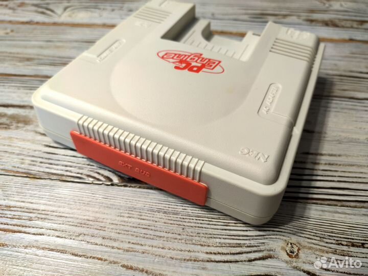 Pc-engine, два геймпада, flash, av rgb