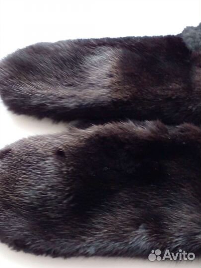 Варежки верх норка одна пара