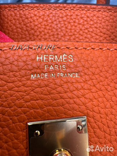 Сумка Hermes Birkin 25 orange
