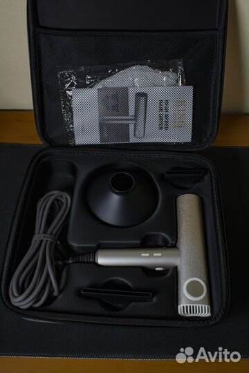 Фен с дисплеем King Золотой 3000Вт