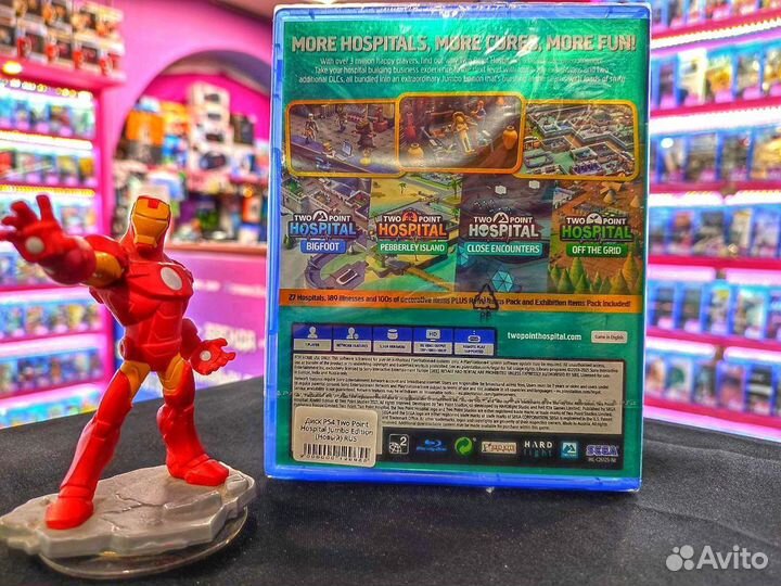 Диск PS4 Two Point Hospital Jumbo Edition (Новый)