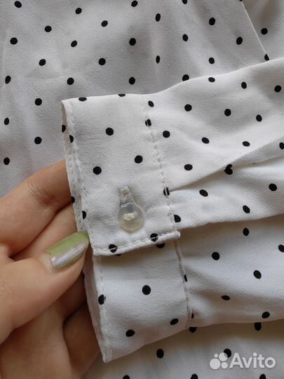 Блузка белая