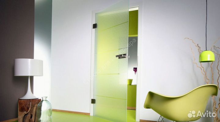 Стеклянные двери межкомнатные