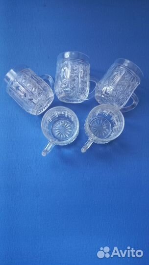 Хрустальные кружечки из СССР