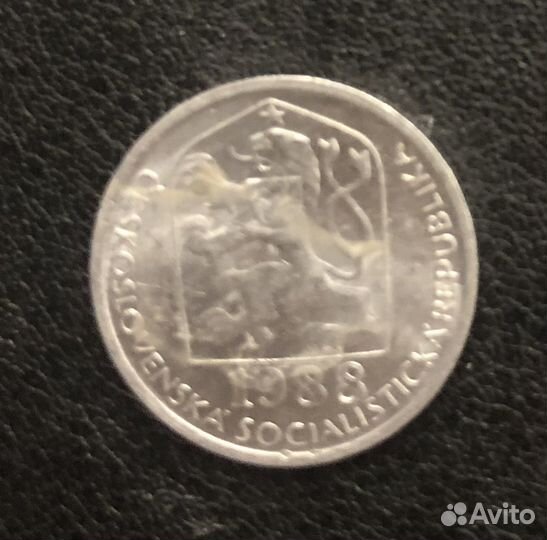 Монета чехословакия