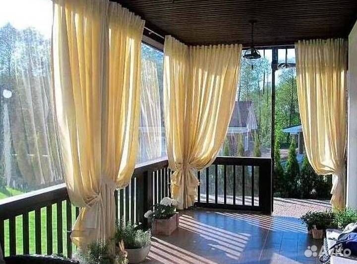 Уличные шторы для террассы
