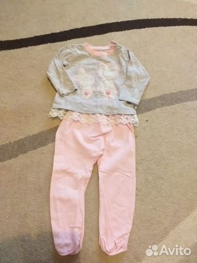 Детская одежда для девочек пакетом