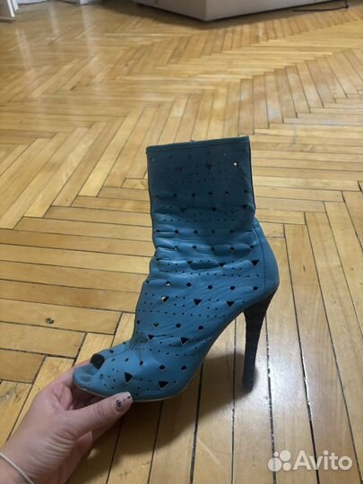 Ботильоны натуральная кожа