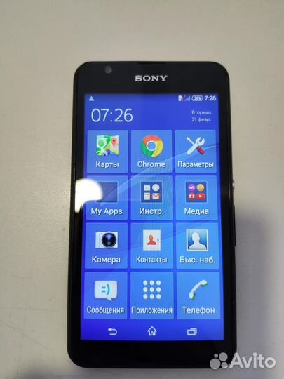 Sony Xperia E4g, 8 ГБ
