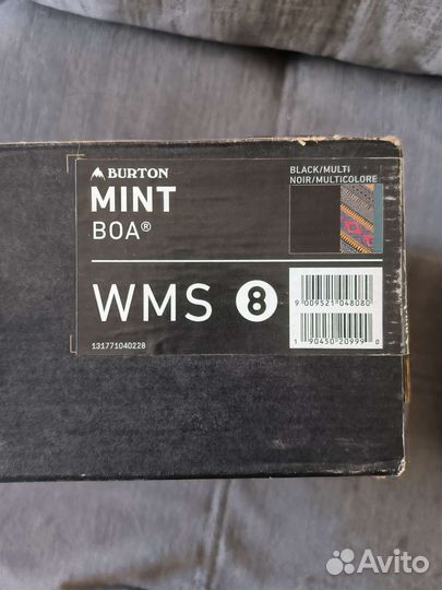 Ботинки для сноуборда burton mint BOA