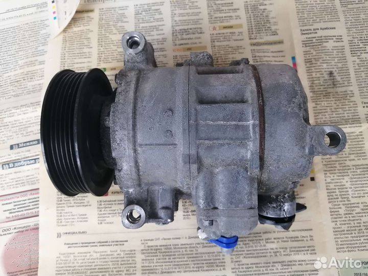 Компрессор кондиционера volkswagen jetta 6